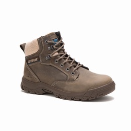 Caterpillar Tess Steel Toe Work Női Bakancs Sötét Szürke, HU-Y072